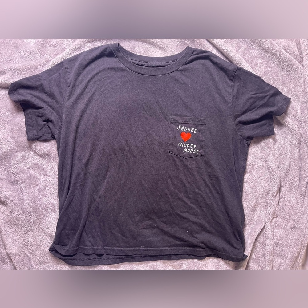 Disney Charcoal Black T-Shirt
